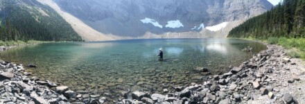 Fishing in Alderson lake (day ride)